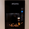 Atlantis coffee machine near me Sector 51 Noida black wall-mounted coffee vending machine