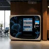 Atlantis vending machine supplier near me Sector 68 Noida black model stocked with beverages in office space