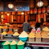 Best coffee powder in Lajpat Nagar displayed in traditional market with various spices and ingredients
