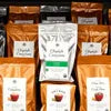 Coffee premix supplier Noida Sector 2 showcasing various branded coffee premix packets arranged for display
