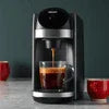 Nescafe coffee machine for offices in Delhi brewing fresh espresso in a sleek black model