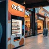 CoffeeVita coffee vending machine compact size coffee vending service near Shipra Mall for office and cafe vending
