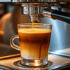 Coffee machine brewing espresso with rich crema for cafe vending best coffee machine Dharmanagar