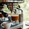 Espresso coffee machine brewing fresh coffee for cafe vending coffee machine price in Tripura