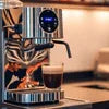 Nescafe E smart coffee maker with digital display for office coffee brewing