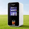 Mijorma vending machine sleek white compact model dispensing coffee outdoors