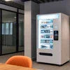 Best office coffee machine Delhi white vending machine in modern office lounge area