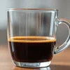 Espresso coffee premix supplier in Delhi espresso shot in clear glass cup for office use
