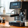 Espresso machine Noida compact design for office coffee vending