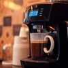 Nescafe coffee machine black compact design for office vending