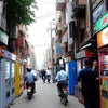 Vending business in Kolkata street view with machines for office and cafe vending