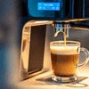 Automatic coffee machine for office brewing fresh espresso coffee cup
