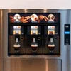 3 lane coffee vending machine Delhi with multiple coffee options for office use