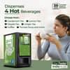 Dizemens automatic coffee machine with 4 hot beverages for office and cafe vending supplier in Noida