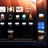 Atlantis Select 8 coffee machine with touch screen for office and cafe vending