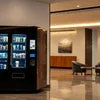 Coffee vending machine rental large capacity for office and cafe use