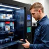 Coffee machine rental Noida compact vending machine for office use