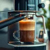 Coffee vending machine Noida Sector 63 making fresh coffee for office vending