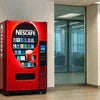 Nescafe Coffee Machine Mizoram red vending machine for office and cafe use