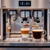 Atlantis Coffee Machine Mizoram stainless steel dual spout for office and cafe vending
