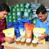 Godrej minifresh machine in Mizoram with multiple snack packs for office vending