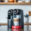 Nescafe coffee machine price in Delhi black compact coffee maker for office and cafe vending