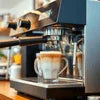 Commercial coffee machine making latte for cafe vending latte commercial coffee machine price India 2025