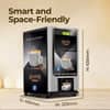 Smart and space-friendly coffee machine by best coffee machine supplier in Delhi for home use