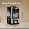 Nescafe 2 lane coffee machine price jammu space friendly design for office vending