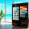 Atlantis India Vending Machine Maldives sleek refrigerated vending machine for office and cafe use