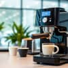 CoffeeMaster corporate coffee machine Noida with espresso feature for office use