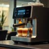 Nescafe Alegria machine compact design for office coffee vending