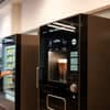 Coffee vending machine Ghaziabad near me black compact office use