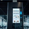 NCR Corporate Coffee Vending Solution touchscreen panel for office coffee service