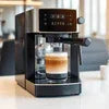 Black Atlantis Coffee Machine espresso maker brewing coffee in office setting