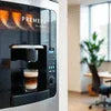 NESCAFE coffee machine rental Premier model black and silver office coffee vending machine