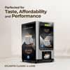 Atlantis Classic 4-lane coffee vending machine offer black vending machine for office use with tea coffee soup and hot chocolate