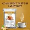 Amazon Plus ginger flavour instant tea premix 1kg pack for vending and office use with consistent taste