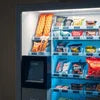 Blue USI vending machine dealer Gorakhpur model with snacks and beverages for office use