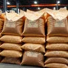Bulk bags of instant coffee premix wholesale Gorakhpur stacked for office and vending use