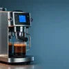 Atlantis coffee machine Lucknow stainless steel office model brewing coffee