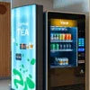 Atlantis Tea Coffee Machine Patiala vending machine in white and black for office use
