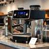 Modern black espresso coffee machine for office use from Coffee Machine Supplier Nashik