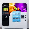 Oltea brand tea coffee machine rent models in black and white for office vending use