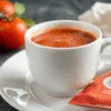 Tomato soup powder supplier Noida tomato soup in white cup ready to serve