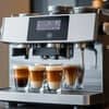 Atlantis Coffee Machine 3 Lane espresso machine for cafe vending with multiple coffee servings