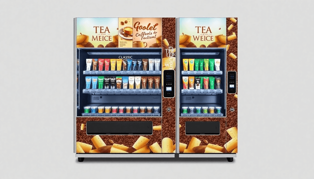 Atlantis Classic 3-lane tea and coffee vending machine