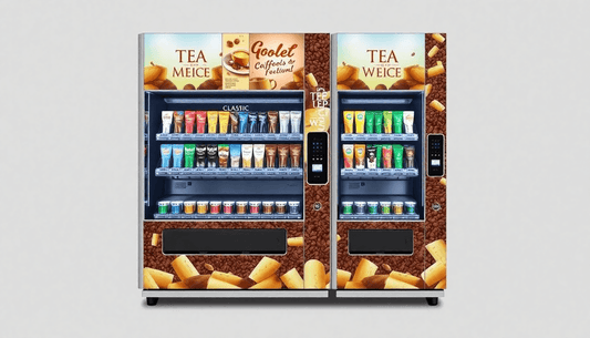 Atlantis Classic 3-lane tea and coffee vending machine