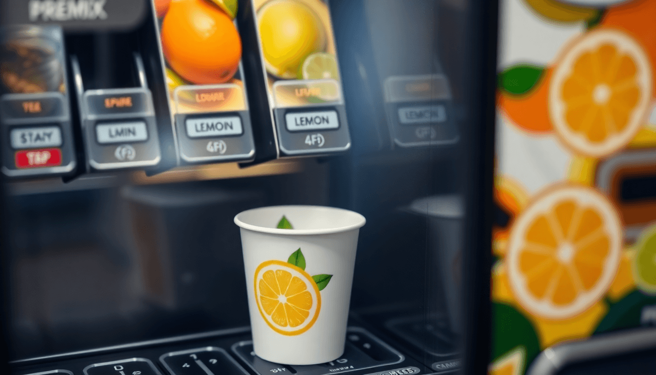 AMAZON Instacup Lemon Tea Premix | Vending Machine Use – The Perfect ...