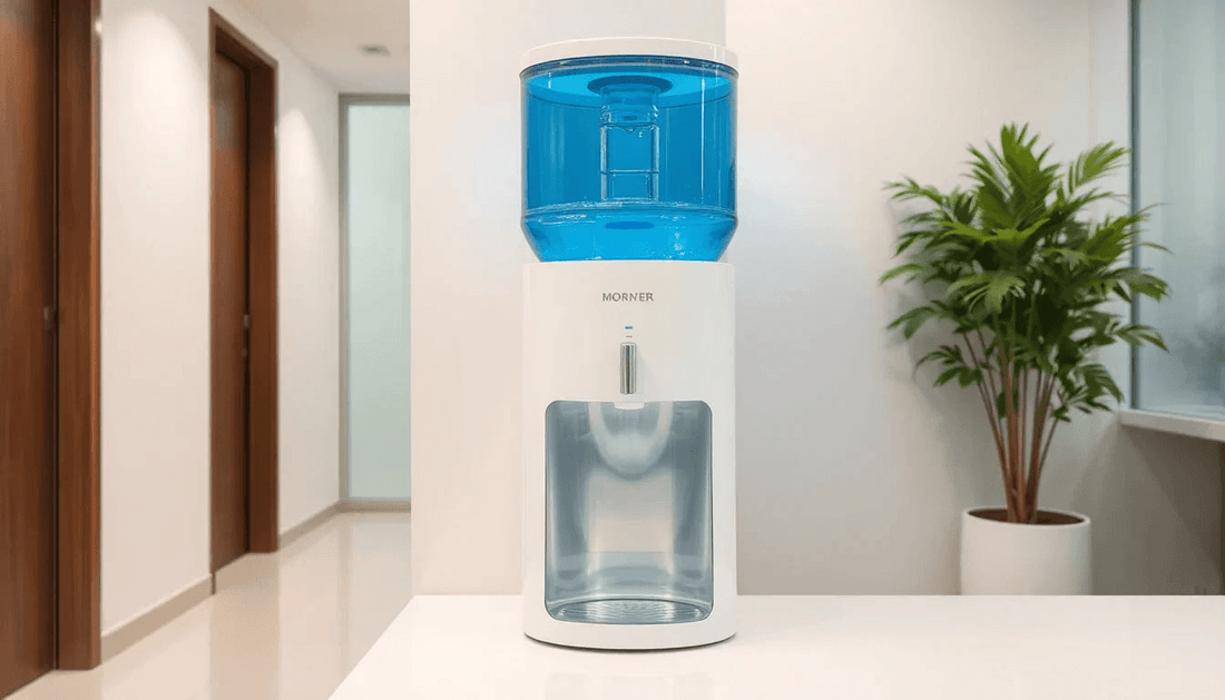 Modern water dispenser in a Sonipat office setting